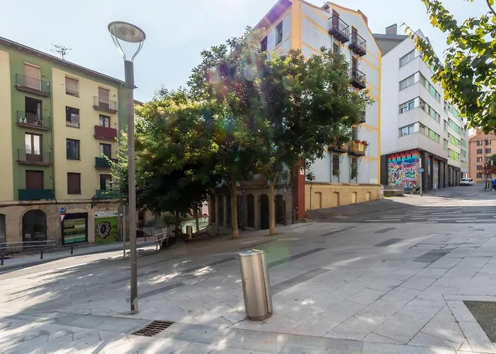 아파트 Vivienda Turistica Plaza De Tres Pilares 빌바오
