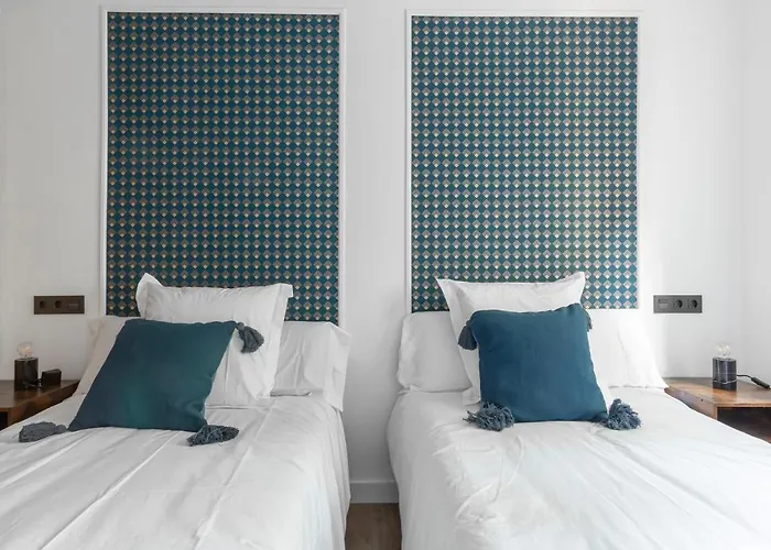 アパート Vivienda Turistica Plaza De Tres Pilares ビルバオ